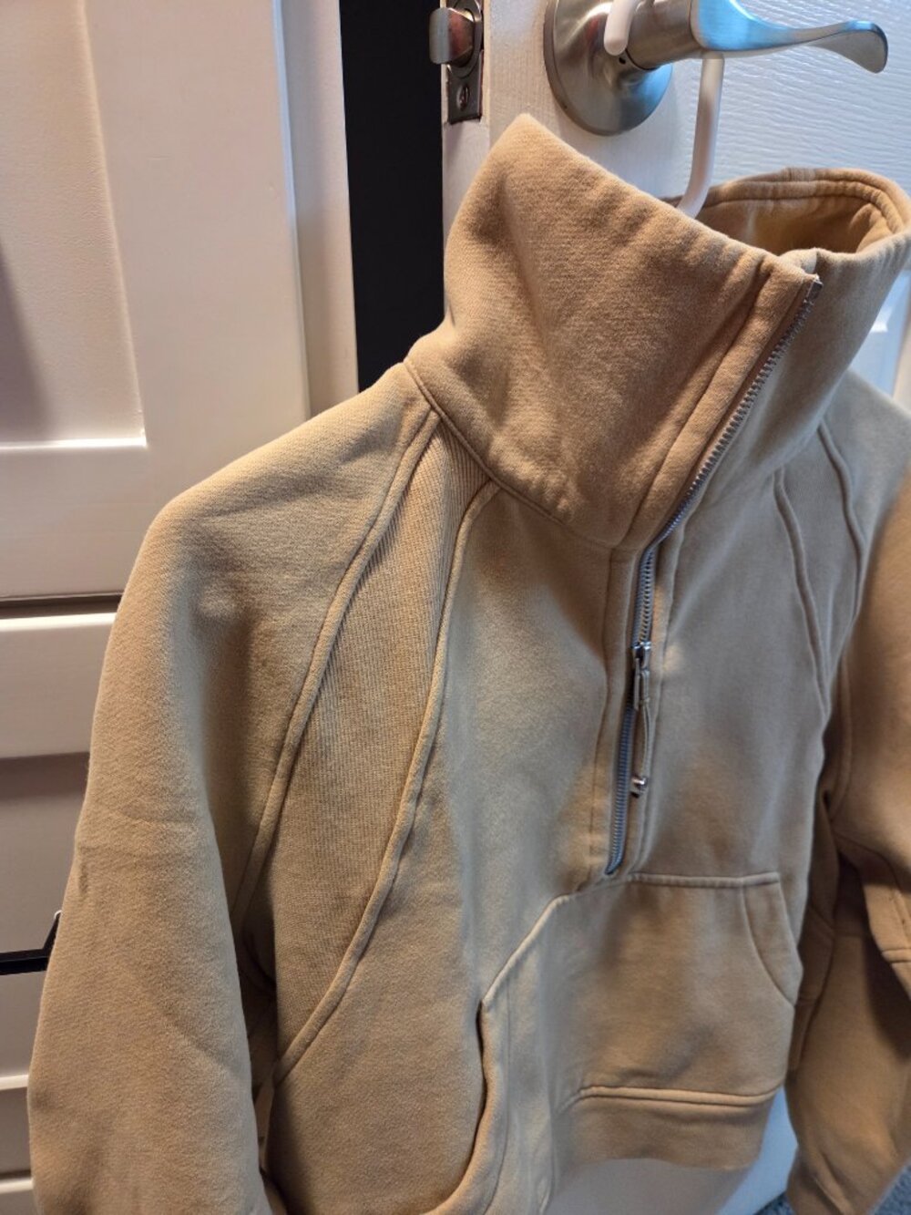 NWOT Lululemon Scuba Oversized Funnel-Neck Half Zip Trench (2023 Release)  XS/S - Picture 10 of 11